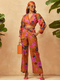 Noor Wrap Crop Top